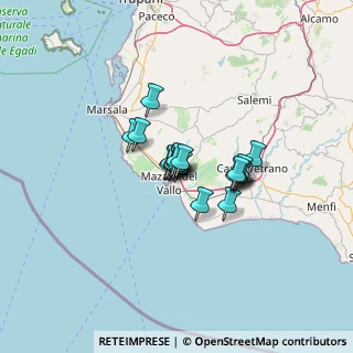 Mappa Via Giovanni Paisiello, 91026 Mazara del Vallo TP, Italia (7.8895)
