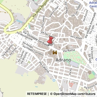 Mappa Via Garibaldi, 9, 95031 Adrano, Catania (Sicilia)