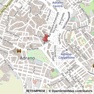 Mappa Piazza s. agostino 31, 95031 Adrano, Catania (Sicilia)