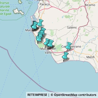 Mappa Via Sassari, 91026 Mazara del Vallo TP, Italia (11.8175)