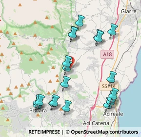 Mappa 95019, 95019 Zafferana Etnea CT, Italia (5.0445)