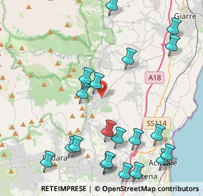 Mappa 95019, 95019 Zafferana Etnea CT, Italia (5.702)