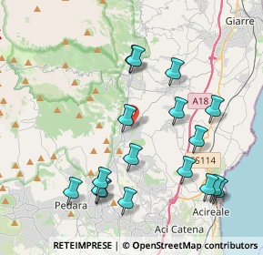 Mappa 95019, 95019 Zafferana Etnea CT, Italia (4.87529)