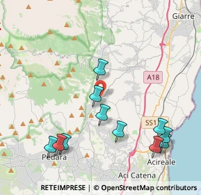 Mappa 95019, 95019 Zafferana Etnea CT, Italia (5.09091)