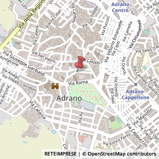 Mappa Via Duca di Misterbianco, 33, 95031 Adrano, Catania (Sicilia)