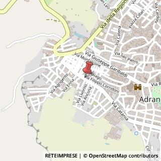 Mappa Via Catania, 43, 95031 Adrano, Catania (Sicilia)