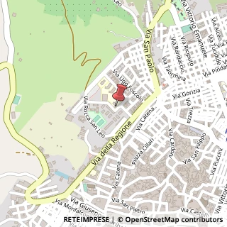 Mappa Via Papini, 14, 95031 Adrano, Catania (Sicilia)