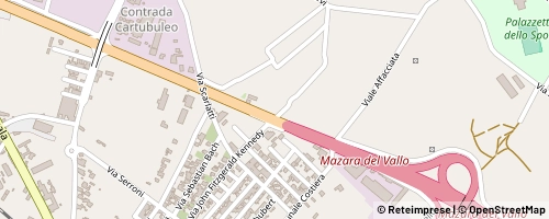 Mappa Mazara del Vallo