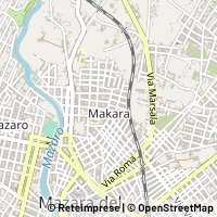 Map Mazara del Vallo