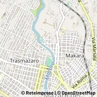 Map Mazara del Vallo