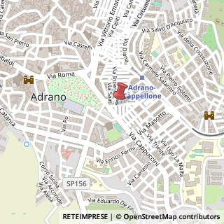 Mappa Via Inzerilli, 34, 95031 Adrano, Catania (Sicilia)