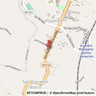 Mappa Via Nazionale Guardia, 95024 Acireale CT, Italia, 95024 Acireale, Catania (Sicilia)