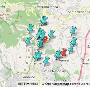 Mappa Via delle Margherite, 95019 Zafferana etnea CT, Italia (1.6075)