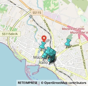 Mappa Via Antonino Salomone, 91026 Mazara del Vallo TP, Italia (0.90267)