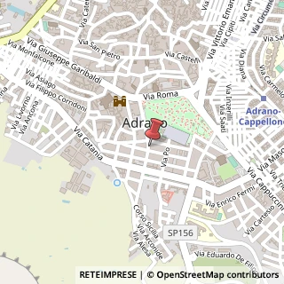 Mappa Via Aurelio Spampinato, 33, 95031 Adrano, Catania (Sicilia)