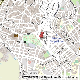 Mappa Via Cappuccini, 31, 95031 Adrano, Catania (Sicilia)