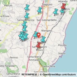 Mappa Via Pecorai, 95024 Acireale CT, Italia (2.46125)