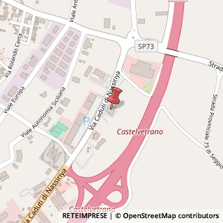 Mappa Via Caduti di Nassirya, 3, 91022 Castelvetrano, Trapani (Sicilia)