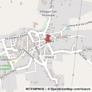 Mappa Piazza Guglielmo Marconi, 9, 95010 Santa Venerina, Catania (Sicilia)