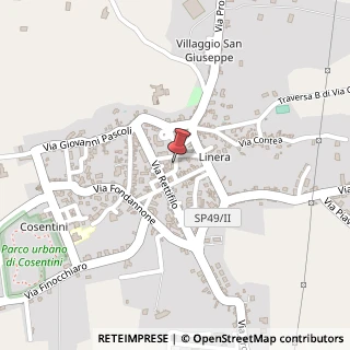 Mappa Via Francesco Petrarca, 14, 95010 Linera CT, Italia, 95010 Santa Venerina, Catania (Sicilia)