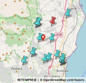 Mappa Via Lucio Piccolo, 95019 Zafferana Etnea CT, Italia (4.32882)