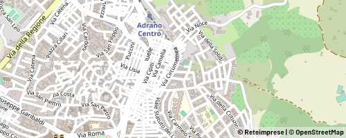 Mappa Adrano