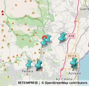 Mappa Via Poggiofelice, 95019 Zafferana Etnea CT, Italia (4.87364)