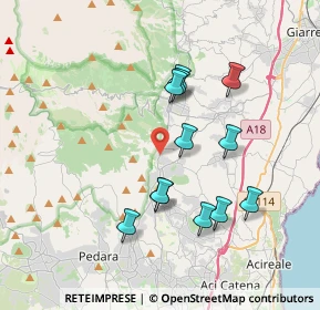 Mappa Via Poggiofelice, 95019 Zafferana Etnea CT, Italia (3.82667)