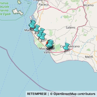 Mappa Via Scarlatti, 91026 Mazara del Vallo TP, Italia (9.74846)