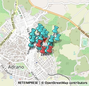 Mappa Via Rosario di Salvo, 95031 Adrano CT, Italia (0.24)