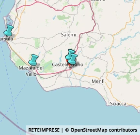 Mappa Zona artigianale C.da Strasatto, 91022 Castelvetrano TP, Italia (45.34467)