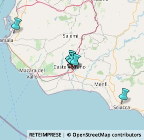 Mappa Zona artigianale C.da Strasatto, 91022 Castelvetrano TP, Italia (27.376)