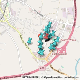 Mappa Zona artigianale C.da Strasatto, 91022 Castelvetrano TP, Italia (0.29655)