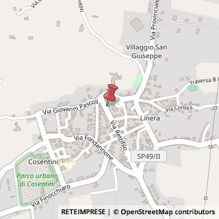 Mappa Via Rettifilo, 124, 95010 Santa Venerina, Catania (Sicilia)
