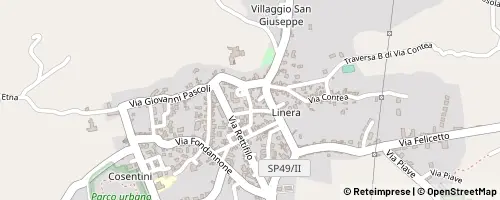 Mappa Santa Venerina