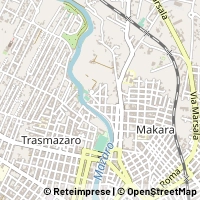 Kaart Mazara del Vallo