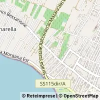 Map Mazara del Vallo