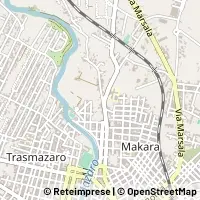 Kaart Mazara del Vallo