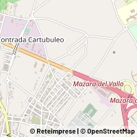 지도 Mazara del Vallo