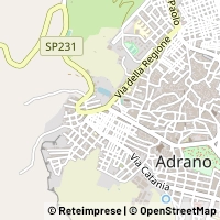 خريطة Adrano
