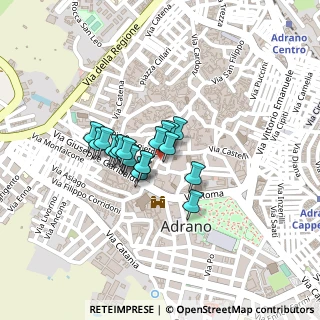 Mappa Piazza Guzzardi Barone Benedetto, 95031 Adrano CT, Italia (0.143)