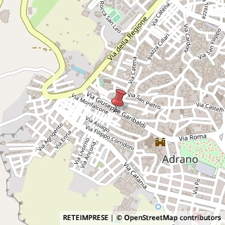 Mappa Corso Garibaldi, 105, 95031 Adrano, Catania (Sicilia)