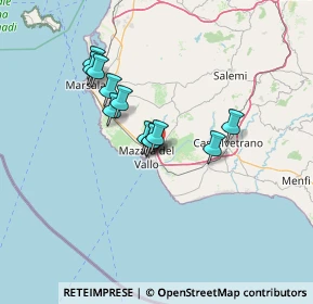 Mappa Via Diana, 91026 Mazara del Vallo TP, Italia (11.64583)