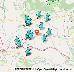 Mappa Traversa VIII, 94011 Agira EN, Italia (14.3055)