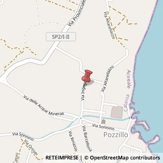 Mappa Via Ingegnere, 38, 95024 Acireale, Catania (Sicilia)