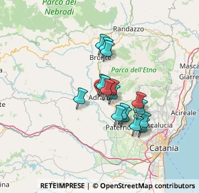 Mappa Via Garibaldi, 95031 Adrano CT, Italia (10.82471)