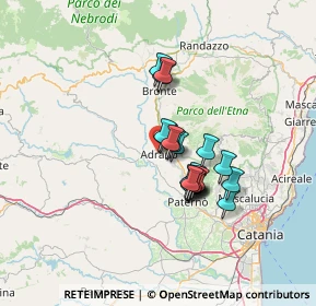 Mappa Via Garibaldi, 95031 Adrano CT, Italia (10.803)