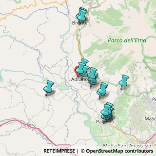 Mappa Via Garibaldi, 95031 Adrano CT, Italia (8.6985)