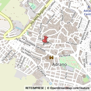 Mappa Piazza mercato 36, 95031 Adrano, Catania (Sicilia)