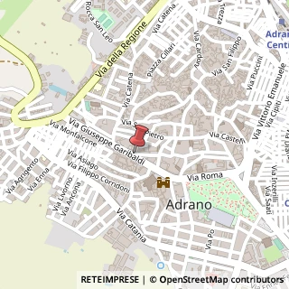 Mappa Piazza Immacolata, 7, 95031 Adrano, Catania (Sicilia)